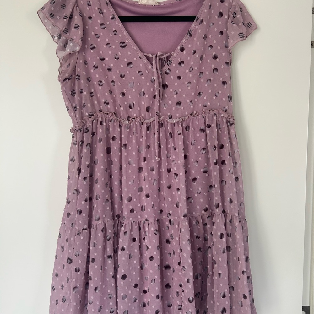 Charming Purple Dress